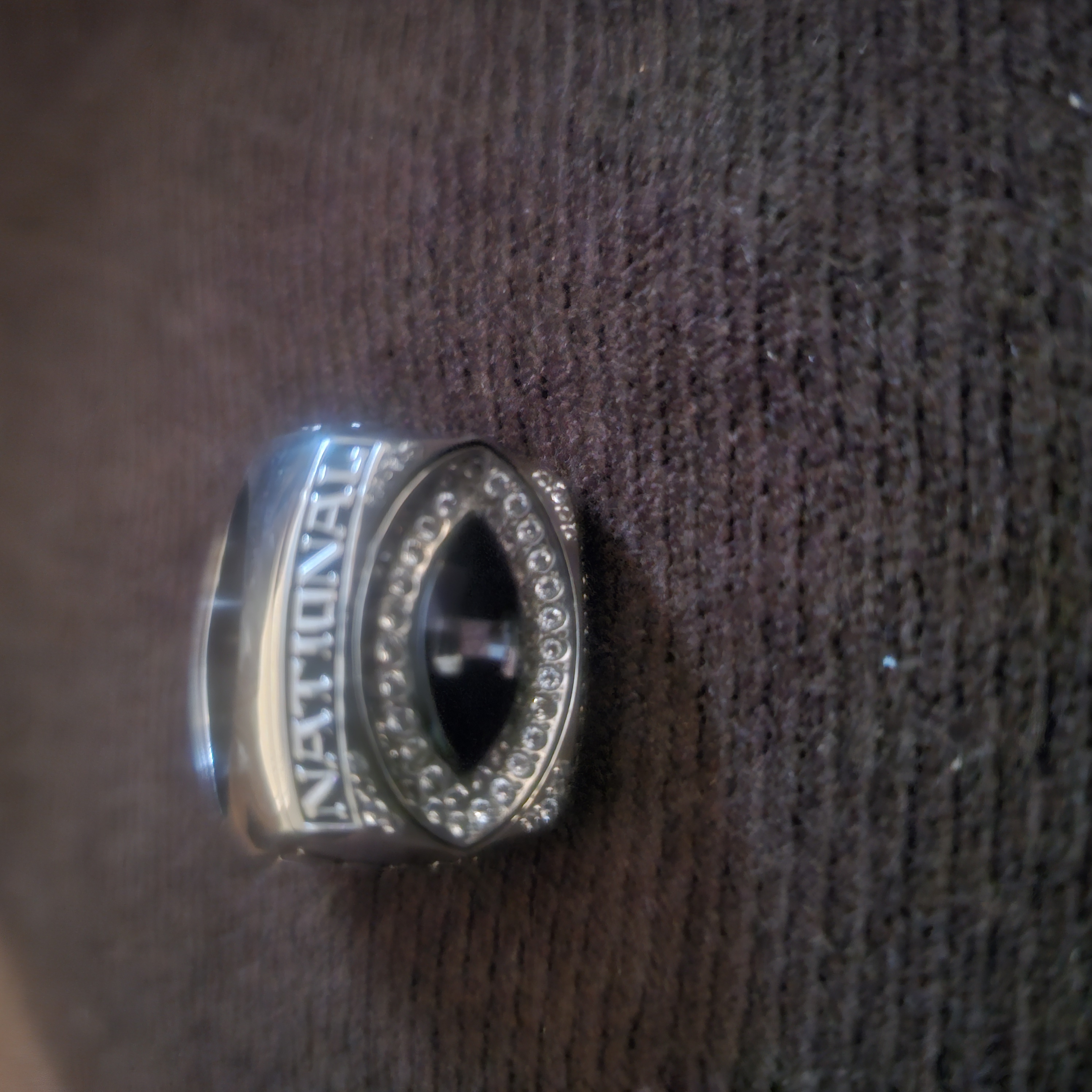 Lee Boone's 2002 Ohio State National Championship ring